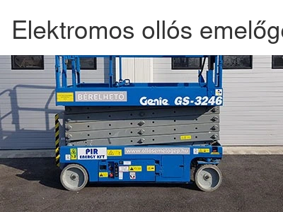 Elektromos ollós emelőgépek 2026-ban – Miért érdemes váltani?